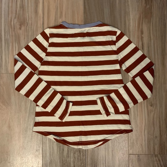 Women’s Madewell Long Sleeve Striped T-shirt Size XS - Picture 9 of 9